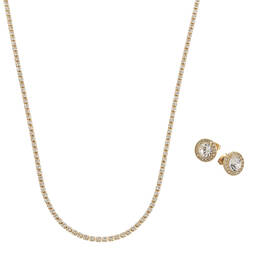 Timeless Style Triple Necklace & Earring Collection 12429 0016 b necklace