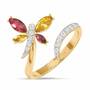 A Colorful Year Crystal Rings   Sizes 5 8 6115 003 3 11