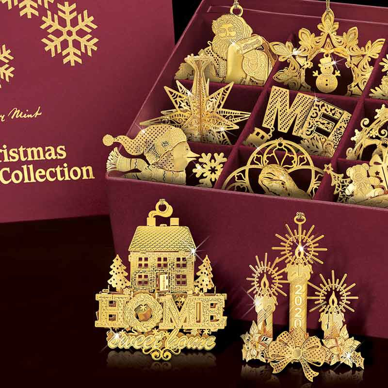 The 2020 Gold Christmas Ornament Collection 2161 007 6 13