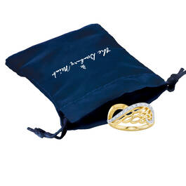 Angel Wing Infinity Ring 6815 0010 g gift pouch