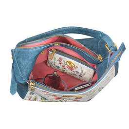 Spring Garden Designer Hobo Handbag 11506 0014 d inside