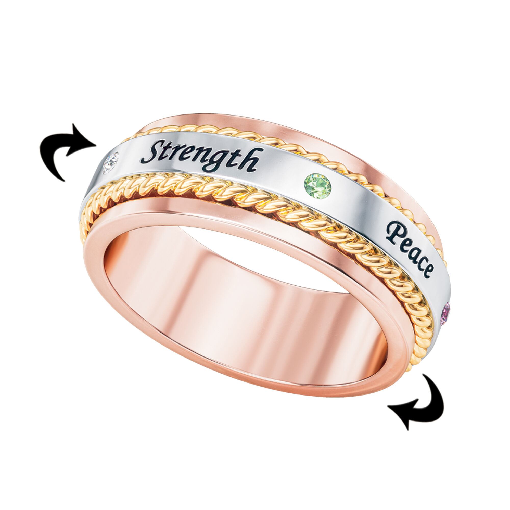 The Magnetic Copper Spinner Ring 11075 0015 b ring