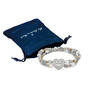 Pers Silver Magnetic Stretch Bracelet 12325 0011 g giftpouch