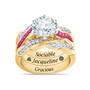 Birthstone Zodiac Ring Set 6740 0044 j october