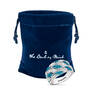 Personalized Blue Ocean Waves Ring FREE Matching Earrings 12161 0026 e giftpouch