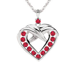 A Dozen Rubies Heart Pendant 11729 0015 a main