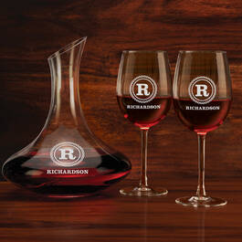 Personalized Wine Decanter Set 5668 0028 a main