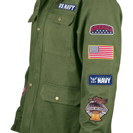 The US Navy Field Jacket 10539 0033 c side