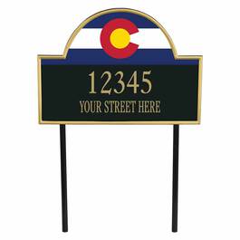 The Colorado Personalized Address Plaque 1073 008 3 1