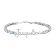 Personalized Shimmering Tennis Bracelet 6571 0014 a main