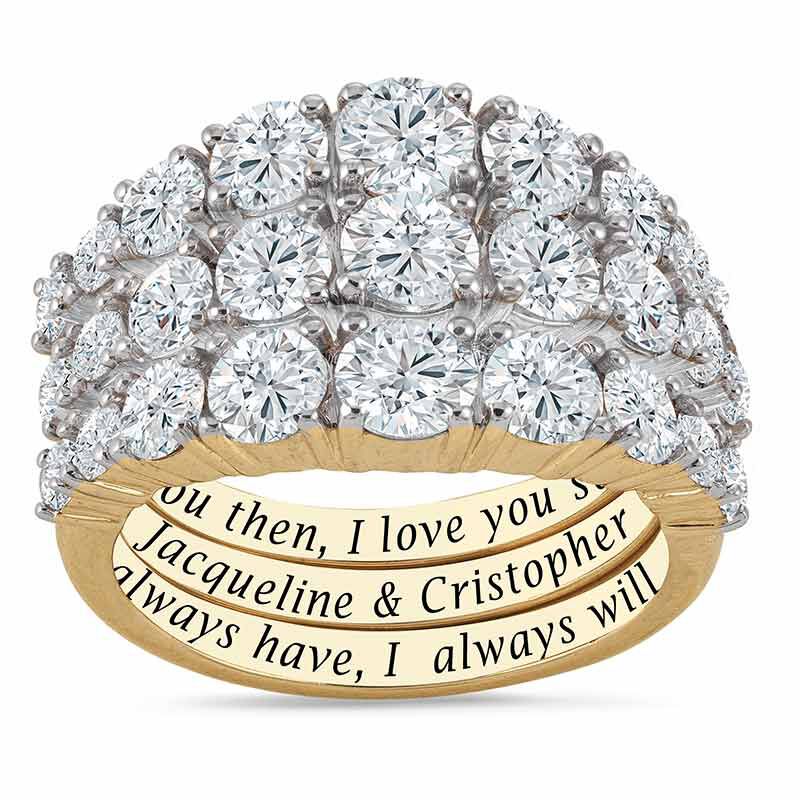 I Love You Always Diamonisse Ring Set