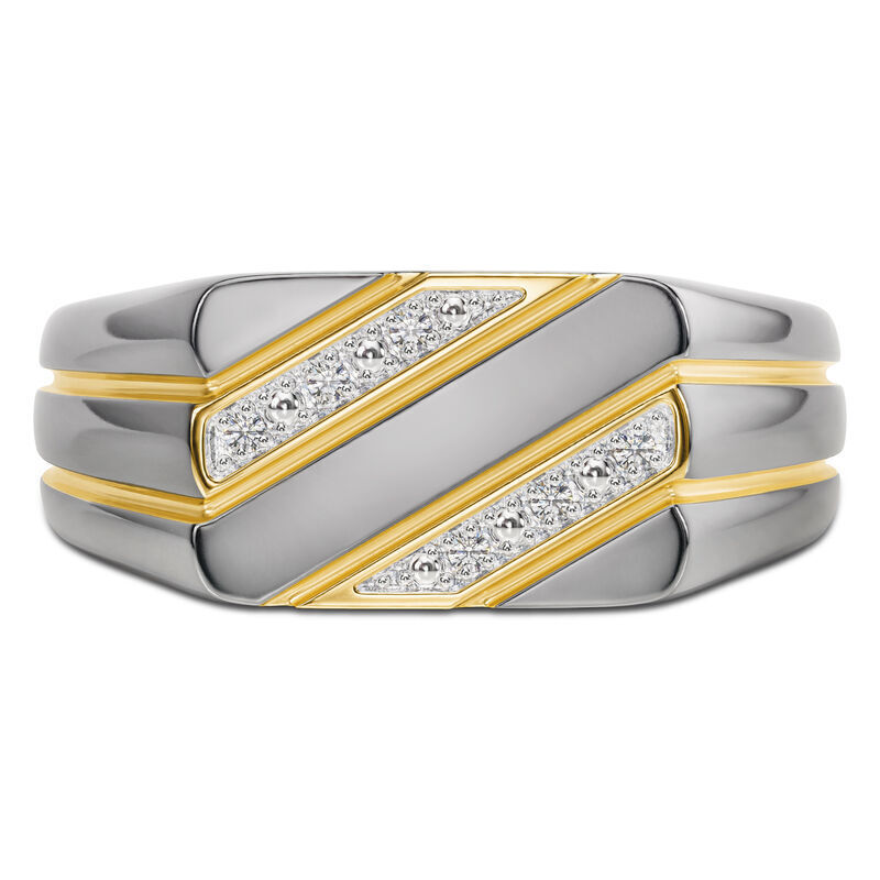 The Gentleman Mens Diamond Ring 6796 0013 b side