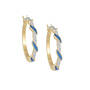 Birthstone Swirl Earrings, Birthstone Swirl Earring 11615 0038 i september