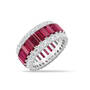 Birthstone Beauty Eternity Ring, Birthstone Beauty Eternity Ring 12296 0024 g july