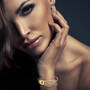 The Elegant Weave Bracelet&Earrings 11684 0018 g model