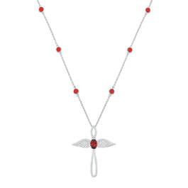 Touched by an Angel Birthstone Necklace 6842 0017 a main