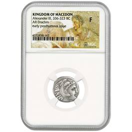 ancient greek alexander the great silver ALX c Holder