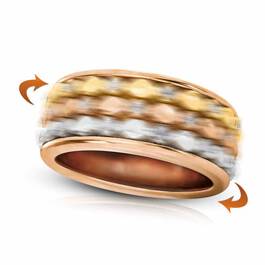 Copper Trinity Spinner Ring 4948 001 5 2