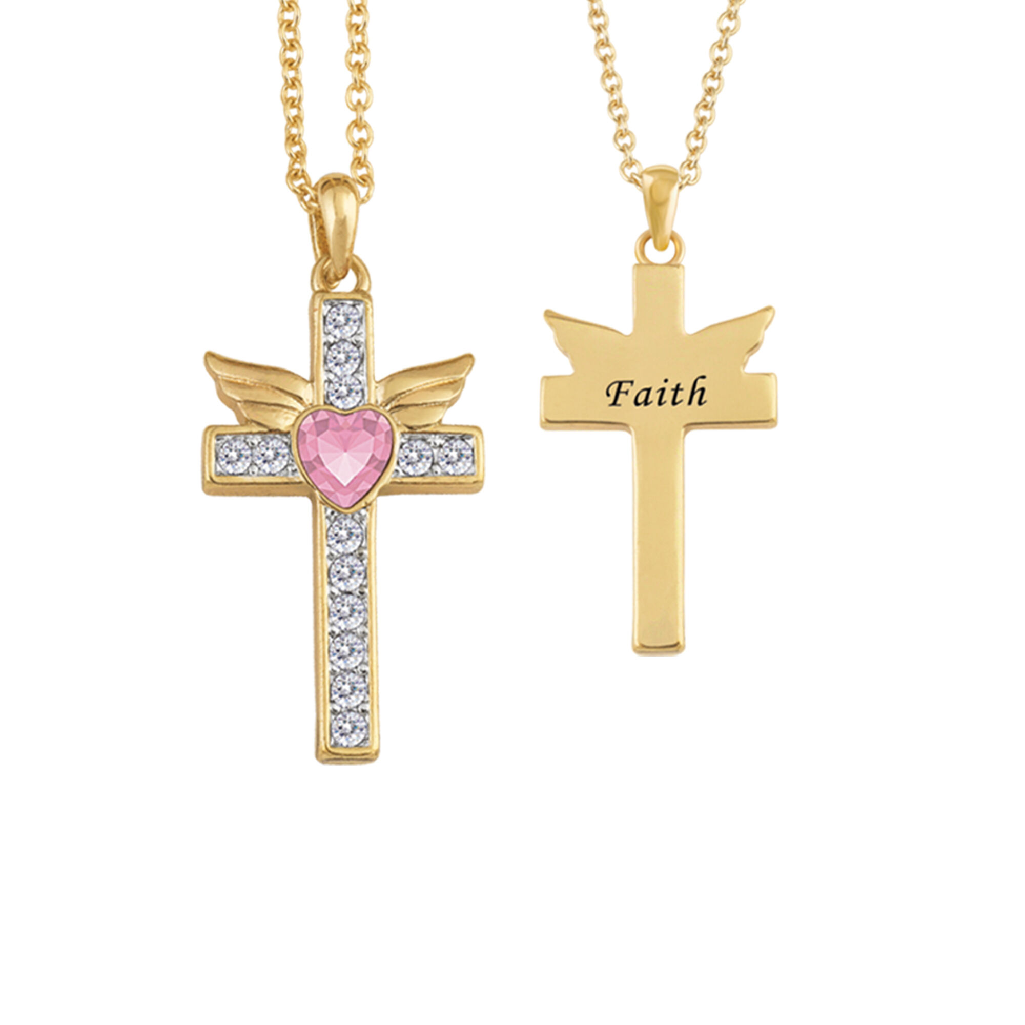 Danbury mint cross necklace discount