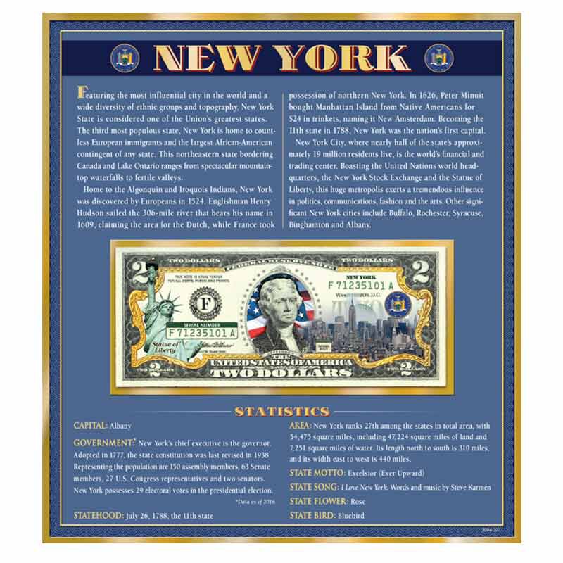 OFFICIAL Genuine Legal Tender US $2 Bill Honoring America's 50 States MARYLAND 