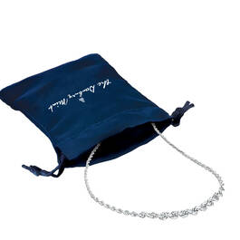 Elegant Simplicity Silver Necklace 11029 0012 g gift pouch