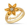 Personalized Birthstone Bloom Ring 10871 0013 k november