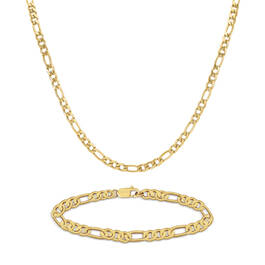 Chain of Distinction Classic Figaro Link with FREE Matching Bracelet 2852 0062 a main