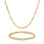 Chain of Distinction Classic Figaro Link with FREE Matching Bracelet 2852 0062 a main