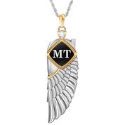 Personalized Angel Wing Pendant 10792 0019 a main