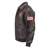 The US Marines Leather Jacket 11508 0046 b side