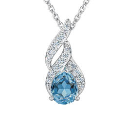 Genuine Birthstone Diamond Pendant 11573 0012 l december