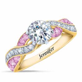 Birthstone Swirl Personalized Ring 5361 001 0 6