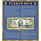 The United States Enhanced Two Dollar Bill Collection 6448 0031 a Puerto Rico