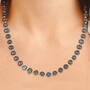 DIG 1ST CONTEMPORARY PEARL BOLO NECKLACE 11730 0046 m model