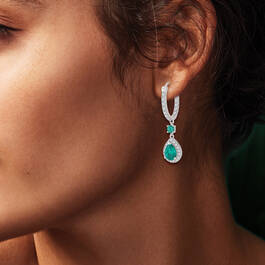 Drop of the Tropics Teardrop Earrings 10960 0015 m model