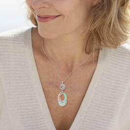 Shimmering Personalized Crystal Initial Pendant 12165 0014 m model