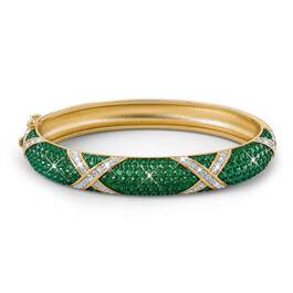 Refined  Radiant Birthstone Bangle 2918 001 5 5