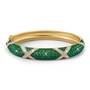Refined  Radiant Birthstone Bangle 2918 001 5 5