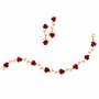 The Dozen Roses Drop Heart Bracelet and Earrings Set 1723 006 1 1