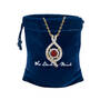 Sparkling Embrace Genuine Birthstone Pendant, Sparkling Embrace Genuine White Topaz Pendant 12302 0018 m giftpouch