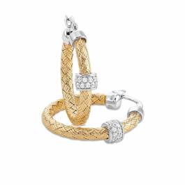 Golden Glamour Bracelet  Earring Set 6370 001 7 3