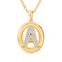 Diamond Initial Pendant 1250 0054 a main