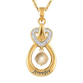 Genuine Birthstone Drop Pendant 2273 001 4 6