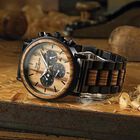 The Craftsman Mens Wooden Chronograph 4915 001 4 5