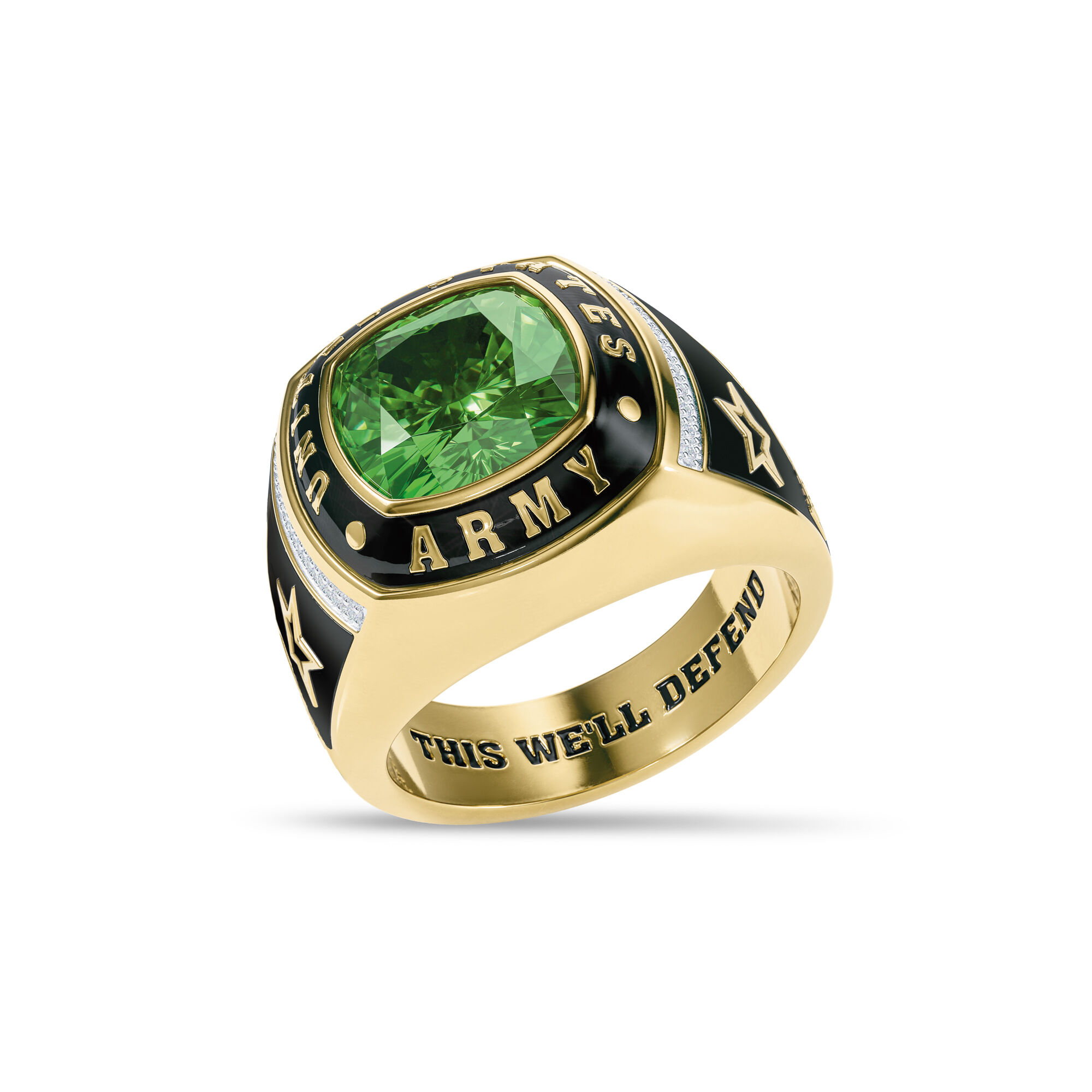 Danbury mint army deals ring