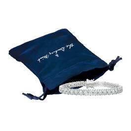 City of Lights 24 Carat Tennis Bracelet 11776 0017 m gift pouch