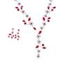 Birthstone Blooms Crystal Necklace 1398 001 6 7