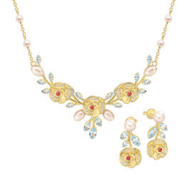 The Juliet Rose Necklace and Earring Set 10192 0015 a main