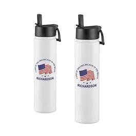 The Personalized Land of the Free Insulated Water Bottle Duo 12446 0015 a main