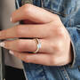 Birthstone Beauty Ring with FREE Companion Ring, Birthstone Beauty Ring with Free Companion Ring 11318 0046 o model